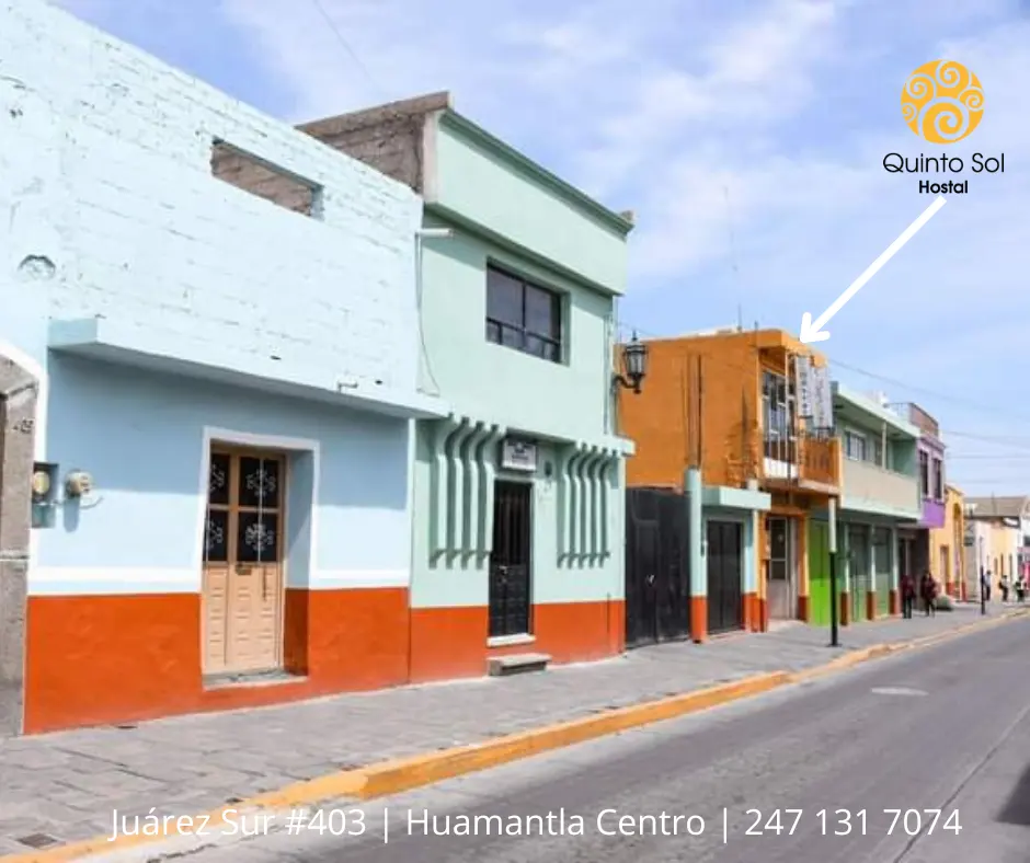 Hostal Quinto Sol Huamantla, Tlaxcala México